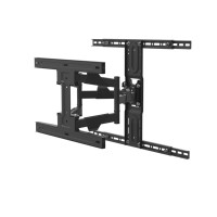 Soporte de Pared para TV de Acero con Movimiento Completo y Giratorio, para Pantallas LED, LCD y Plasma de 40'' a 75'', para Sala de Estar