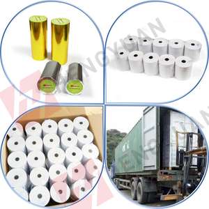 80x60 80x70 <span class=keywords><strong>80x80</strong></span> Rollos De Papel Térmico <span class=keywords><strong>Rollo</strong></span> De Papel Impresora Térmica Papel Caja Registradora Receta POS Papel Térmico - Product Image 6