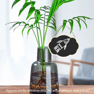 Nouvelle vente, petit <span class=keywords><strong>tableau</strong></span> noir en bois, à suspendre au mur, étiquette, panneau de message pour fête, mariage, mini <span class=keywords><strong>tableau</strong></span> noir en bois - Product Image 2