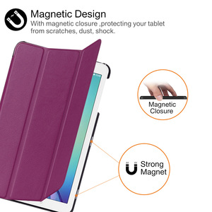 Ốp Cho Samsung Galaxy Tab E 9.6 T560 T561, Ốp Mỏng Cho SM-T560 GALAXY Tab, Bao Da Từ Tính Capa - Product Image 6