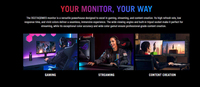 ROG XG27AQDMES 27 Inch 2K Gaming Monitor QD-OLED Screen 240Hz High Refresh Rate Monitor, Player Country Flagship