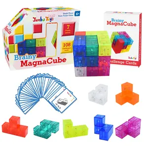 Khối Rubik Nam Châm 7 Món Đồ Chơi Khối Ma Thuật Tập Luyện Tư Duy Tự Làm Đồ Chơi Giáo Dục Trẻ Em