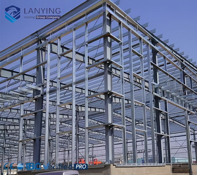 Prefabricated Steel Building with Advanced Frame