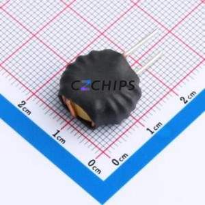 แหวนสี XR5026TS100MV1L/ตัวเหนี่ยวนำผ่านรู (THT),14.5x7มม. 10uH 20% 7A 65mohm - Product Image 1