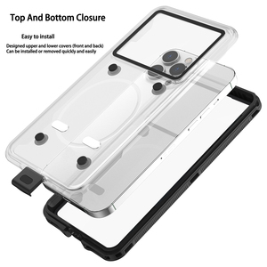 Custodie universali IP68 antiurto e impermeabili per cellulari, <span class=keywords><strong>cover</strong></span> protettiva trasparente impermeabile per tutti i telefoni - Product Image 5