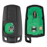 Clé télécommande semi-intelligente 315/868/433/315LPMHz pour BMW CAS3 Série 3 5 X5 X6 Z4 E60 E61 E70 E87 E90 ID46 PCF7953 PCF7945