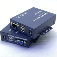 Extensor de consola KVM VGA sobre Cat6 UTP para dispositivos USB y PS/2