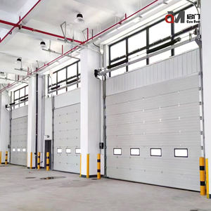 औद्योगिक स्वचालित अनुभागीय स्टील दरवाजा तैयार सतह ओवरहेड लिफ्टिंग कारखानों के लिए रोल-अप दरवाजा - Product Image 5