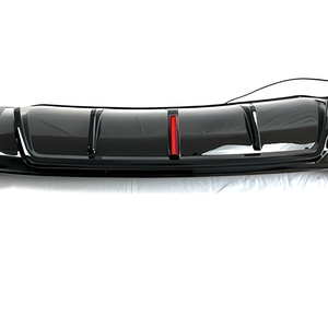 Difusor de Parachoques Trasero RSQ3 de Alta Calidad para Audi <span class=keywords><strong>Q3</strong></span> <span class=keywords><strong>S</strong></span>-<span class=keywords><strong>line</strong></span> 2020-2024, Puntas de Escape Negras, Accesorios para Kit de Carrocería 8U - Product Image 5