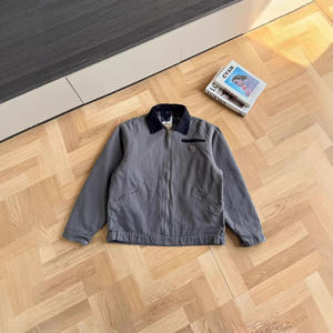 Chaqueta Bomber J97 Detroit de Alta Calidad, Corte Holgado, <span class=keywords><strong>para</strong></span> Otoño, 100% Algodón Lavado, en Diez Colores, Unisex <span class=keywords><strong>para</strong></span> <span class=keywords><strong>Hombre</strong></span> y Mujer - Product Image 3