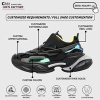 Nouvelles chaussures tendance pour hommes et femmes, baskets à semelle épaisse, chaussures de sport tendance, chaussures confortables à semelle épaisse, chaussures à amortissement lent