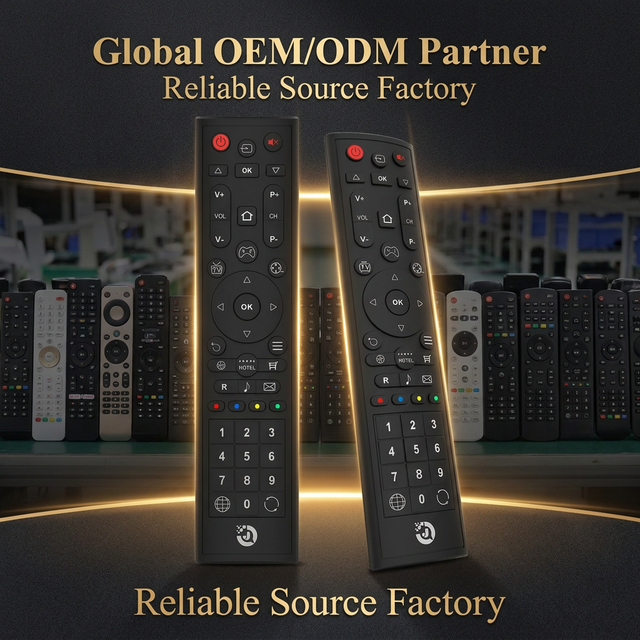 Professional Grade Universal TV Remote Control for All Brands High Sensitivity Infrared Remote Compatible with Smart TV & STB