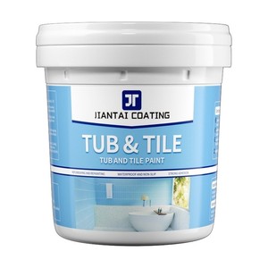 Peinture pour carrelage à base d'eau <span class=keywords><strong>SBS</strong></span> HDPE Fibre de verre à bulles haute résistance pour la rénovation des sols et des murs de salle de bain, changement de couleur de la baignoire - Product Image 1