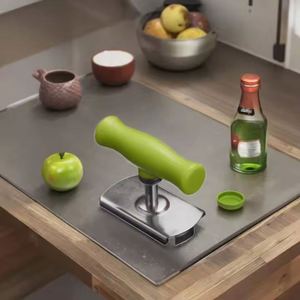 Nouveauté : Ouvre-bouteille et décapsuleur manuel durable en acier inoxydable pour la maison et la cuisine - Product Image 4