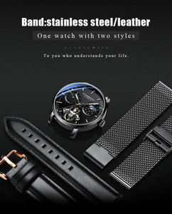 <span class=keywords><strong>Montre</strong></span> automatique pour <span class=keywords><strong>homme</strong></span>, bracelet en acier inoxydable, <span class=keywords><strong>montre</strong></span> lumineuse pour <span class=keywords><strong>homme</strong></span>, Reloj De Hombre - Product Image 3