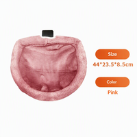 Lit suspendu pour chat à fixer sur table, hamac pliable pour chat à fixer sur le bord du bureau, nid de repos surélevé, endroit doux pour dormir pour chats d'intérieur