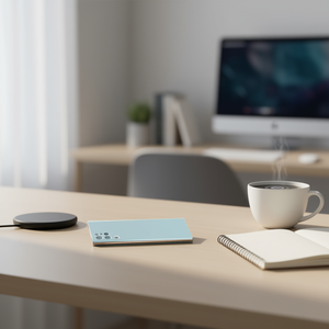 Coque arrière pour Samsung Galaxy S22 Ultra S908B bleu clair - Product Image 3