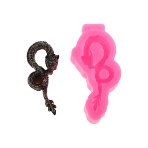 قوالب سيليكون ثعبان فندان الحرفية كعكة الشوكولاته السكر الحلوى الكعك قالب جيكو - Product Image 5