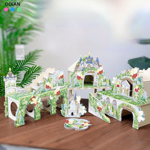 Diseño Original: Pintura que No se Descama, Exquisitamente Lijada, Escondite Multifuncional para Hámsteres Grandes - Product Image 2