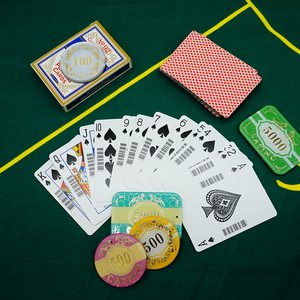 Diseño personalizado cubierta de adultos beber juegos de cartas de casino para la venta de lujo juego de cartas de póquer Casino Royale <span class=keywords><strong>black</strong></span> <span class=keywords><strong>jack</strong></span> - Product Image 5