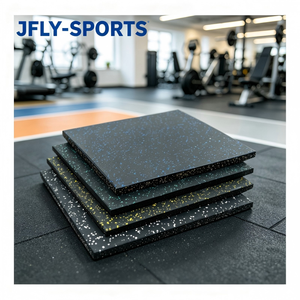 Losetas de Caucho para Gimnasio con Alta Resistencia a la Compresión, Resistentes a Impactos Repetidos de Barras Pesadas en Salas de Gimnasio Comerciales - Product Image 1
