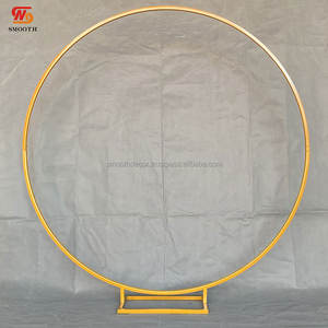 Arco de Boda Rectangular Resistente de Acero Inoxidable Dorado con Diseño de Espejo para Uso en Exteriores, Opciones de 100x200cm/100x220cm - Product Image 6