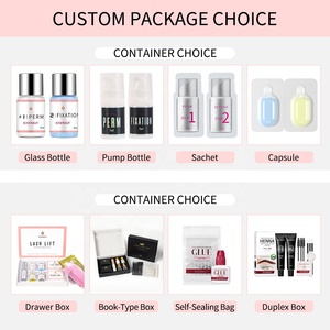 Kit de rehaussement des cils et de teinture avec sachets de kératine pour rehaussement des cils, rehaussement des sourcils, lamination des sourcils, coussinets en silicone, colle et baume - Product Image 6