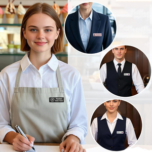 Bán buôn biểu tượng tùy chỉnh trống đầy màu sắc tên nhân viên huy hiệu thép không gỉ kim loại nametags khách sạn nhân viên nam châm Tên tag <span class=keywords><strong>Pin</strong></span> - Product Image 5