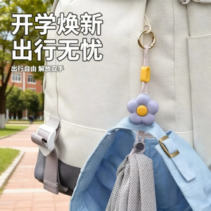 Flower Hat <b>Clip</b> Portable Travel Storage <b>Clip</b> For Outdoor Use With Stainless Steel <b>Hook</b> - Product Image 3