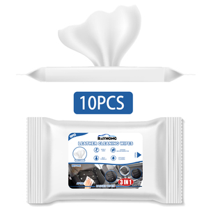 Rayhong 3-in-1 cura pelle auto salviette senz'acqua interno sedile pulizia lavaggio e decontaminare mobili - Product Image 1