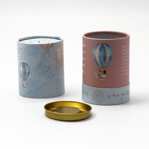 Factory Custom High-End Eco-Friendly Recyclable Reusable Biodegradable Food-Grade Kraft Paper Tubes Magnetic Matt Lamination - Product Image 4