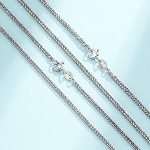 Cadena de Plata de Ley 925, Collar de Moda, Cadenas Minimalistas, Delicadas, de Diseño Simple, Joyería para Mujer, para Uso Diario, Regalo - Product Image 4