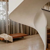 Carreaux de travertin naturel italien de taille personnalisée, finition polie, pour murs et sols intérieurs, escaliers, design moderne et luxueux