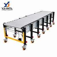 Sistema di Trasporto a Rulli Motorizzato in Acciaio a Velocità Regolabile con Base Mobile, Durevole, 110V/220V/380V per Produttori di Magazzini