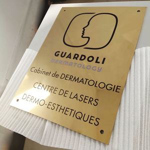 Plaques Métalliques Personnalisées Imprimées UV, Panneaux <span class=keywords><strong>Photo</strong></span>, Plaques Nominatives, Plaques de Maison en Acier Inoxydable Brossé et <span class=keywords><strong>Aluminium</strong></span>, Plaques Vierge - Product Image 5