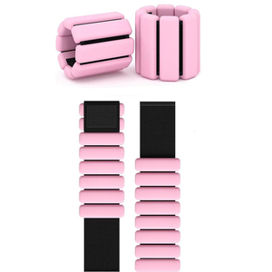 Pesas de Tobillo Ajustables de Silicona y Acero Inoxidable para Entrenamiento y Fitness, 1lb, 2lb, 4lb, Unisex, Brazaletes para Muñeca y Tobillo - Product Image 1