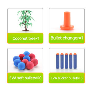 Pistolet à dinosaures à éjection, jouet de tir à dinosaures lumineux avec 10 balles et son rugissant, dinosaure tirant T-Rex pour garçons et filles - Product Image 5