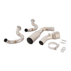 Système d'échappement de <span class=keywords><strong>performance</strong></span> de course en alliage de titane pour <span class=keywords><strong>Kawasaki</strong></span> Ninja <span class=keywords><strong>650</strong></span> Z650 2023 2024 Collecteur modifié Tuyau d'échappement Silencieux - Product Image 3