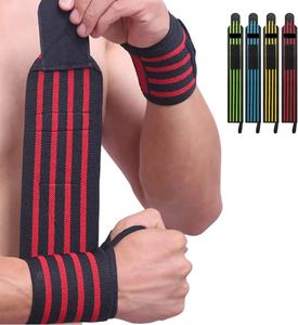 ที่มีสีสันมืออาชีพรั้งข้อมือสนับสนุนยิมข้อมือห่อด้วยห่วง<span class=keywords><strong>นิ้ว</strong></span>หัวแม่มือ - Product Image 4