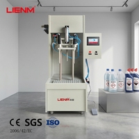 Machine de remplissage de haute précision pour liquides (détergent, produits chimiques industriels, eau de Javel), résistante à la corrosion