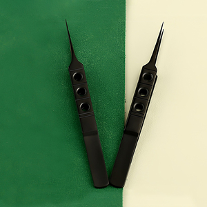 Ophthalmic Microsurgical Forceps Plastic Surgery Instruments Double Eyelid Platform Serrated Forceps Fine Forceps - Product Image 5