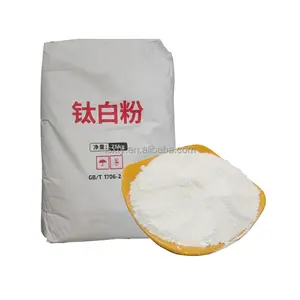cr718 Factory 25kg bag price tio2 titanium dioxide rutile grade anatase for paint cosmetic 98% production plant