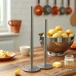 Dishwasher Safe Hand Mashing Utensil Metal Mashing Utensil Potato Smasher Potato Masher Stainless Steel - Product Image 5