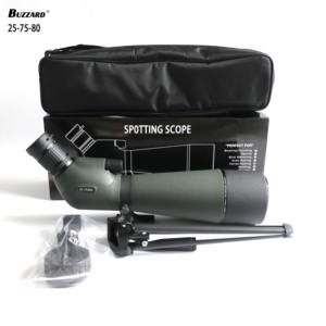 25-75X80 Alcance de observación de aves de acero de alta resolución Visores y accesorios óptimos de observación de Vida Silvestre para uso táctico - Product Image 2