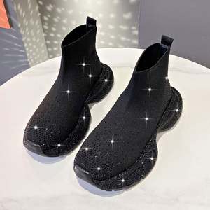 <span class=keywords><strong>Zapatos</strong></span> <span class=keywords><strong>de</strong></span> Moda Casuales para Caminar, con Diamantes Brillantes, Ajustados, para <span class=keywords><strong>Hombre</strong></span> y Mujer - Product Image 1