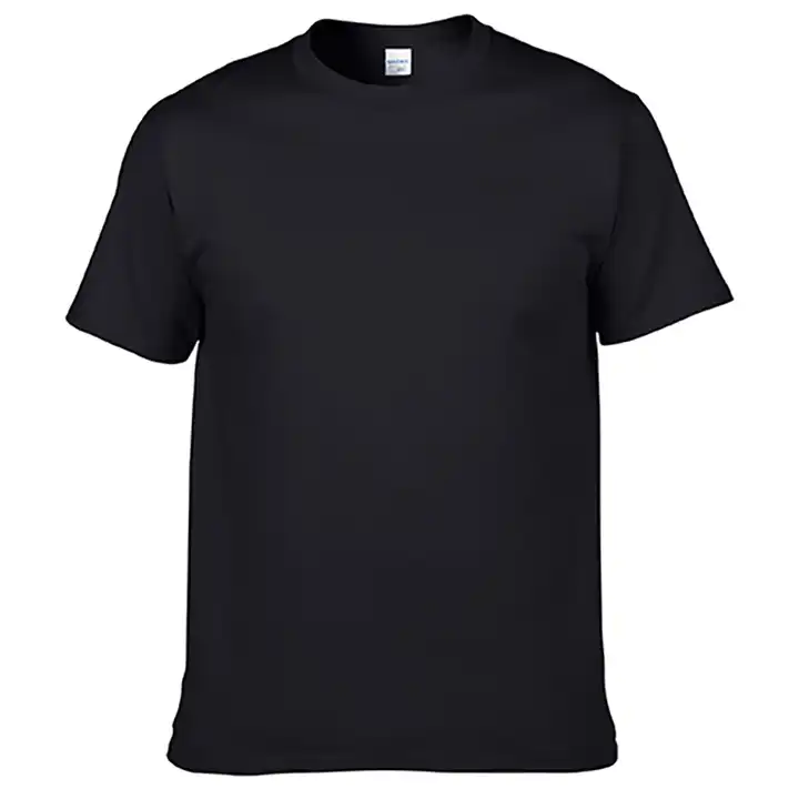 Wholesale High Blank Black T Shirt 100% Cotton T-Shirts Customize Printing Men's O Neck T-Shirt From m.alibaba.com