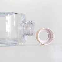 Diffuseur d'arômes pour la maison en verre de 500 ml avec couvercle doré et grande capacité