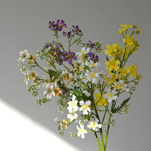 IJ045 Wholesale Handmade Artificial <b>Silk</b> Daisy Filler Flowers 24 Heads Realistic Long Lasting for Home Wedding Christmas - Product Image 2