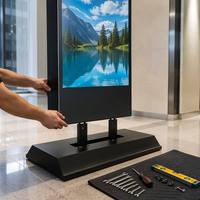 Pantalla LCD Digital de Señalización de 75 Pulgadas con Marco Delgado, para Publicidad, Información Comercial y Kiosco, Personalizable