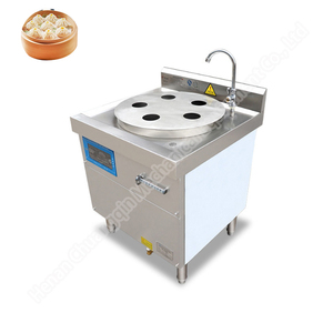 Máquina vertical de siete estrellas para bollos al vapor Horno de pan al vapor Vaporizador comercial Dim Sum - Product Image 4